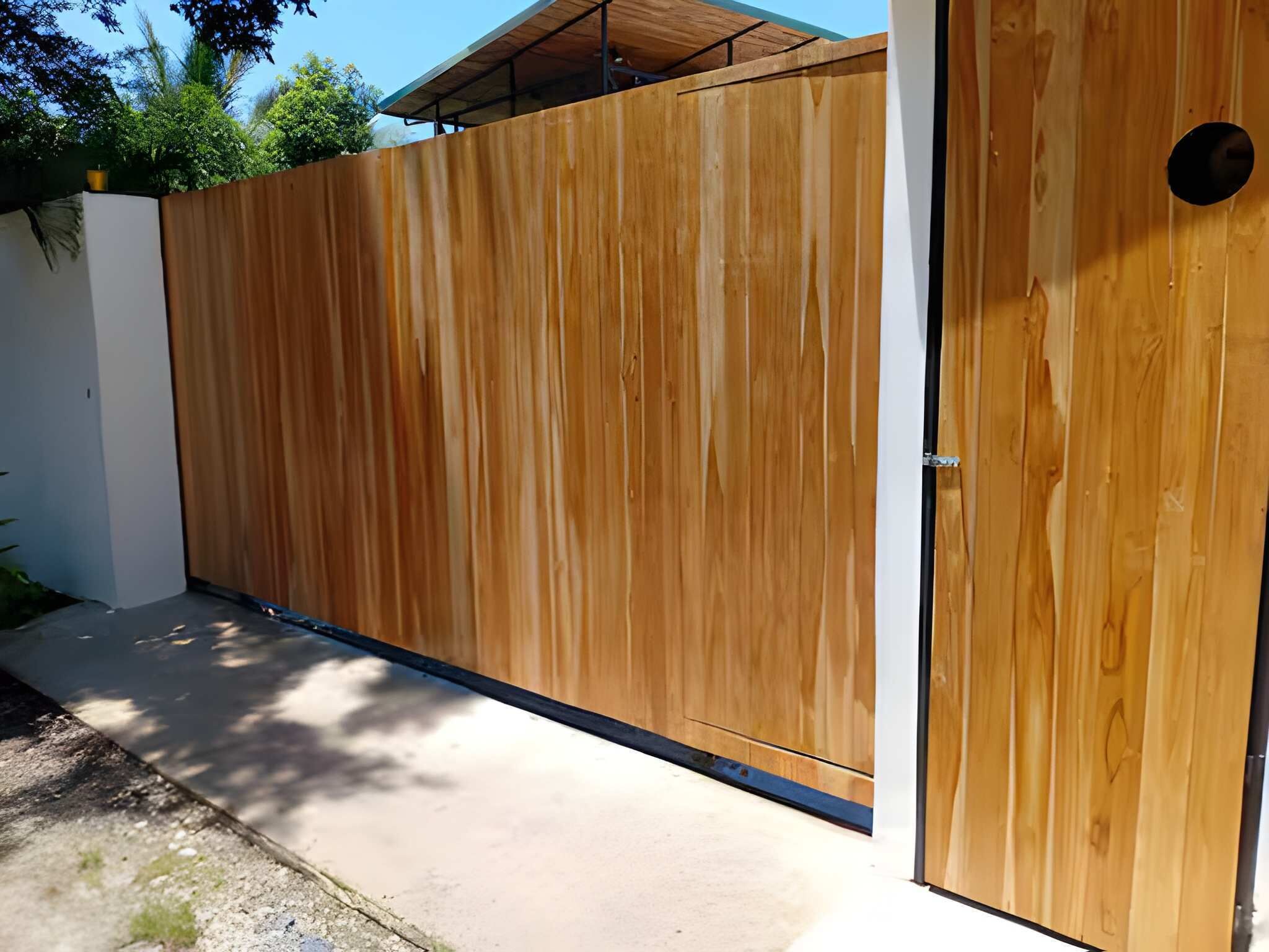 Enceinte de l’hébergement