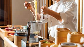 Desayuno estilo bufé