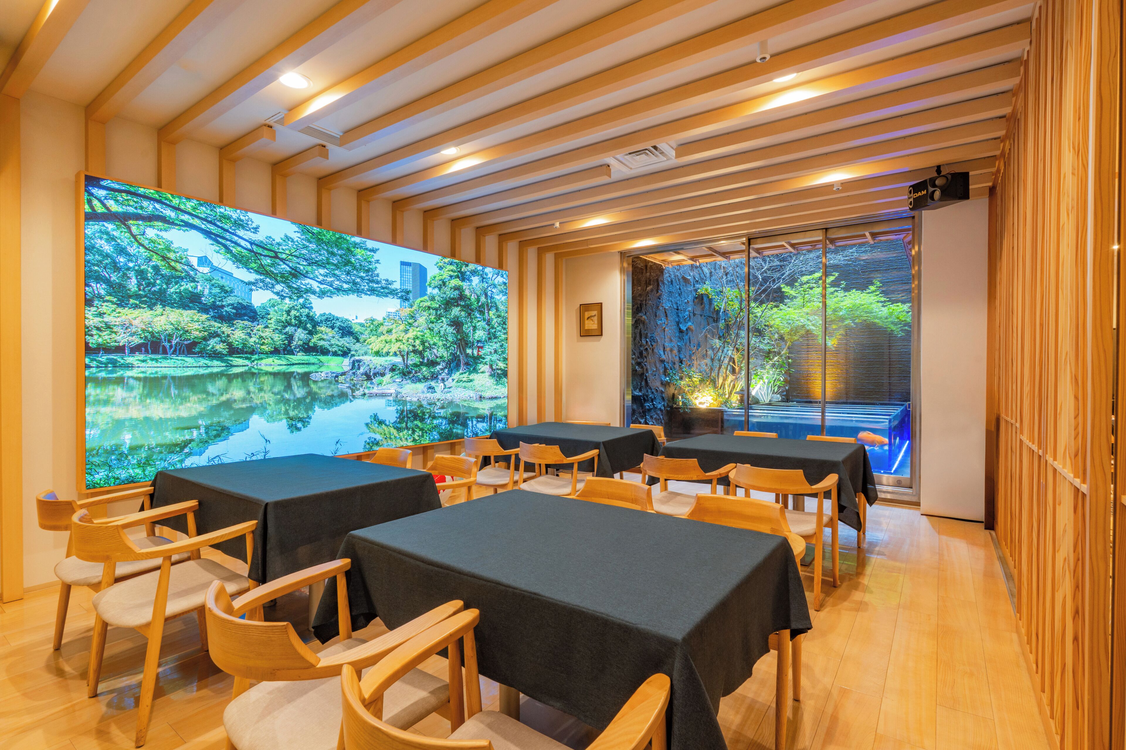 Daily buffet breakfast for a fee