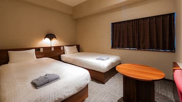 Twin Room | Gebar bulu kapas, meja, Wi-fi percuma, cadar katil