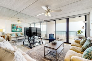 TV - Shorefront 2BR, Luxe Perks: Suntide III - Unit 704 (South Padre Island)