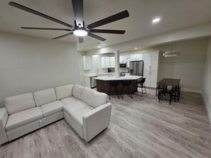 TV - Luxury 3 Bedroom, 2 Bath Basement Apartment. Family and pet friendly! (Harrisville)