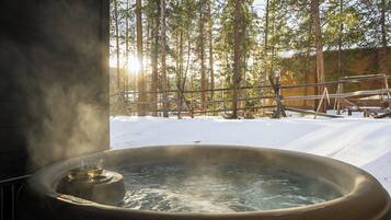 Baignoire à remous extérieure