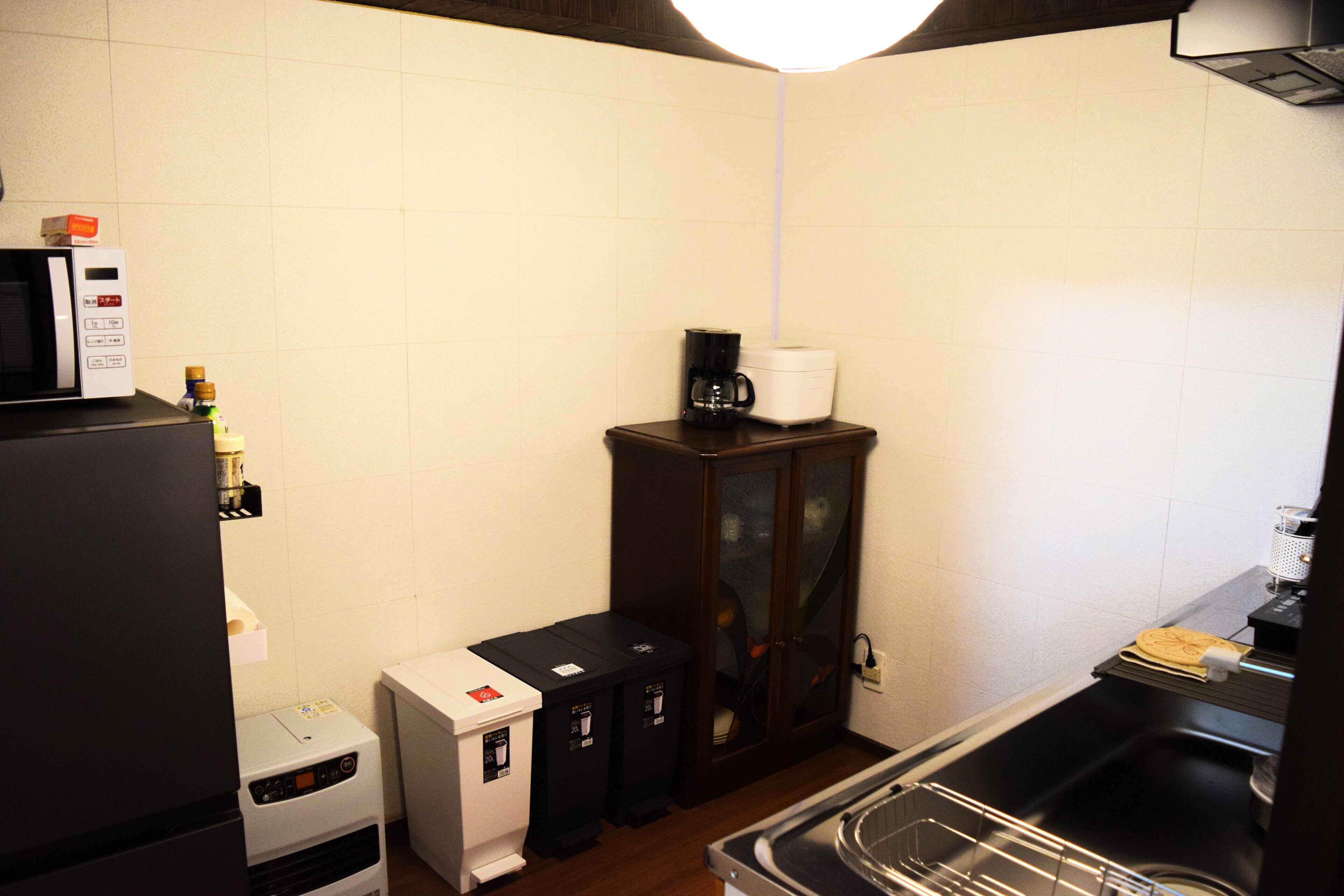 Townhouse | Dapur pribadi | Mesin pembuat kopi/teh dan ketel listrik