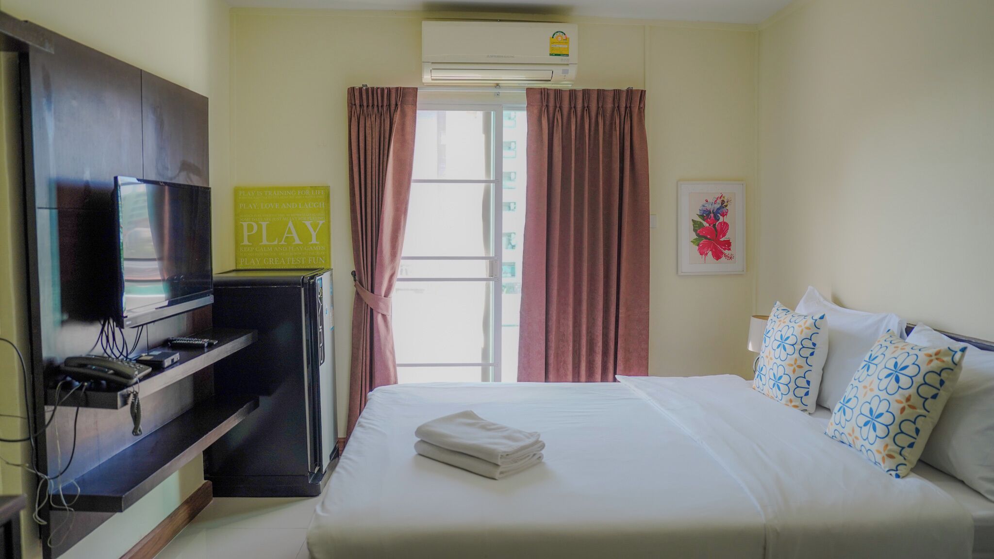 สตูดิโอ, ระเบียง, วิวเมือง | Wi-Fi ฟรี