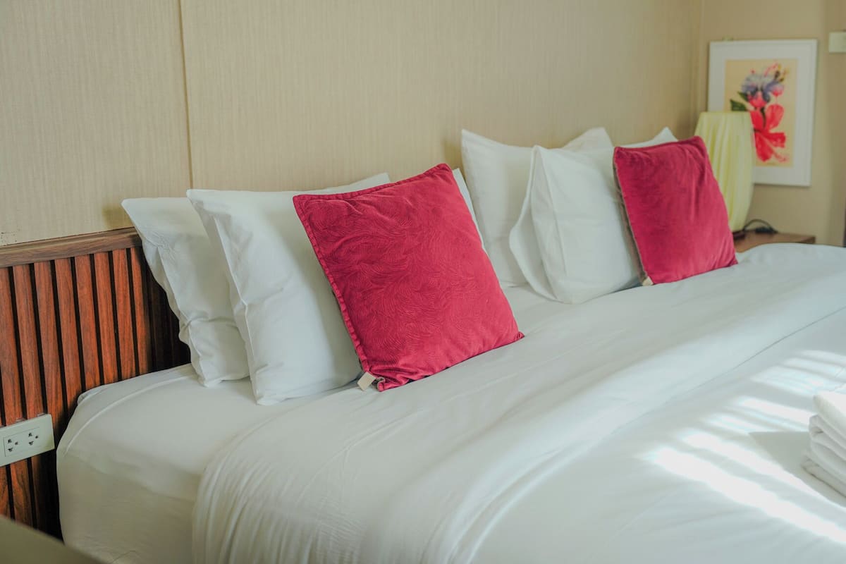 Studio Deluks, balkon, pemandangan kota | Wi-Fi gratis