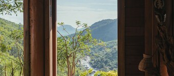 Nature Retreat by the Waterfall