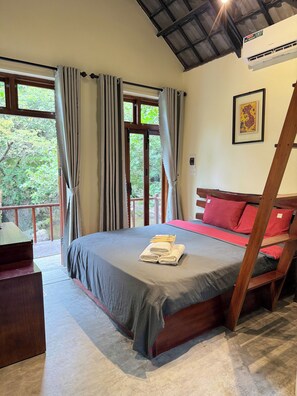 Family Bungalow, Balcony, Lake View | Desk, laptop workspace, free WiFi