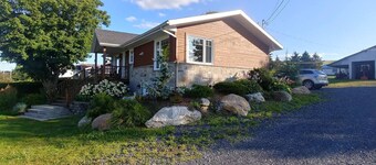 Country house. Loft with 2 bedrooms, 3 beds, bathroom and living room