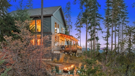Exterior. Luxury Alpine Retreat w/Sweeping Mountain Views, Sauna, Hot Tub, Cold Plunge