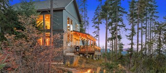 Luxury Alpine Retreat w/Sweeping Mountain Views, Sauna, Hot Tub, Cold Plunge