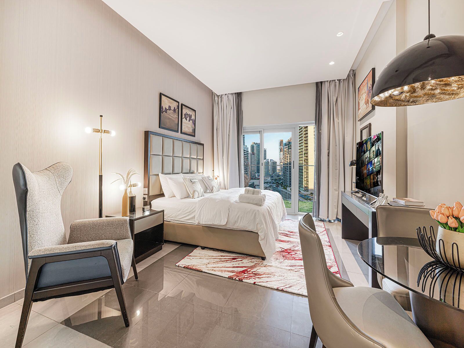 1 chambre, fer et planche à repasser, Wi-Fi, draps fournis