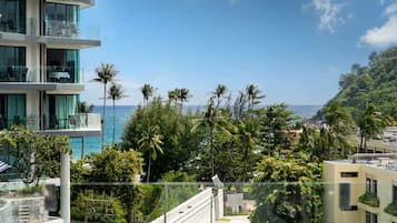 Apartemen Keluarga, pemandangan bukit | Pemandangan balkon