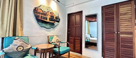 Perhehuone, parveke, kaupunkinäköala | Ilmainen Wi-Fi