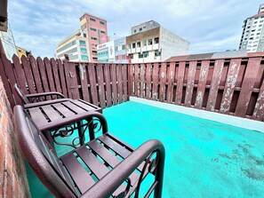 Family Room, Balcony, City View | Balcony view