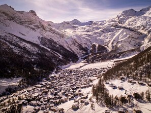 Aerial view - Waldhotel Fletschhorn Saas-Fee by Interhome (Saas-Fee)