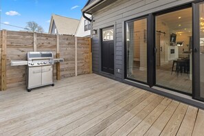 Terrace/patio - Renovated home minutes from downtown Indianapolis! (Indianapolis)