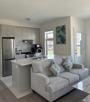 Living area - Brand New Luxury Modern Above Ground Suite Bond Head Retreat/Peaceful (Bond head)