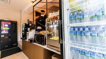 Kiosk voor inchecken/uitchecken