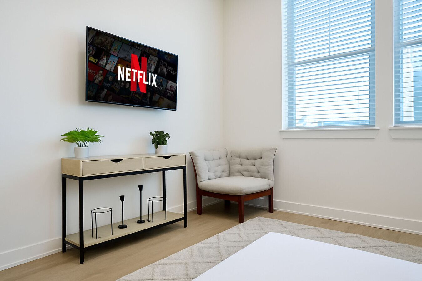 WiFi, bed sheets