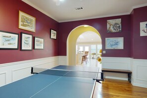 Games room - Waterfront Family Retreat on Choctawhatchee Bay! (Freeport)