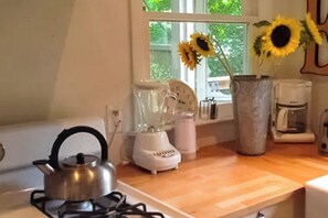 Fridge, microwave, stovetop, dishwasher - 2BR Porta Rosa: Your Lakeside Haven w/ AC (Lakeside)