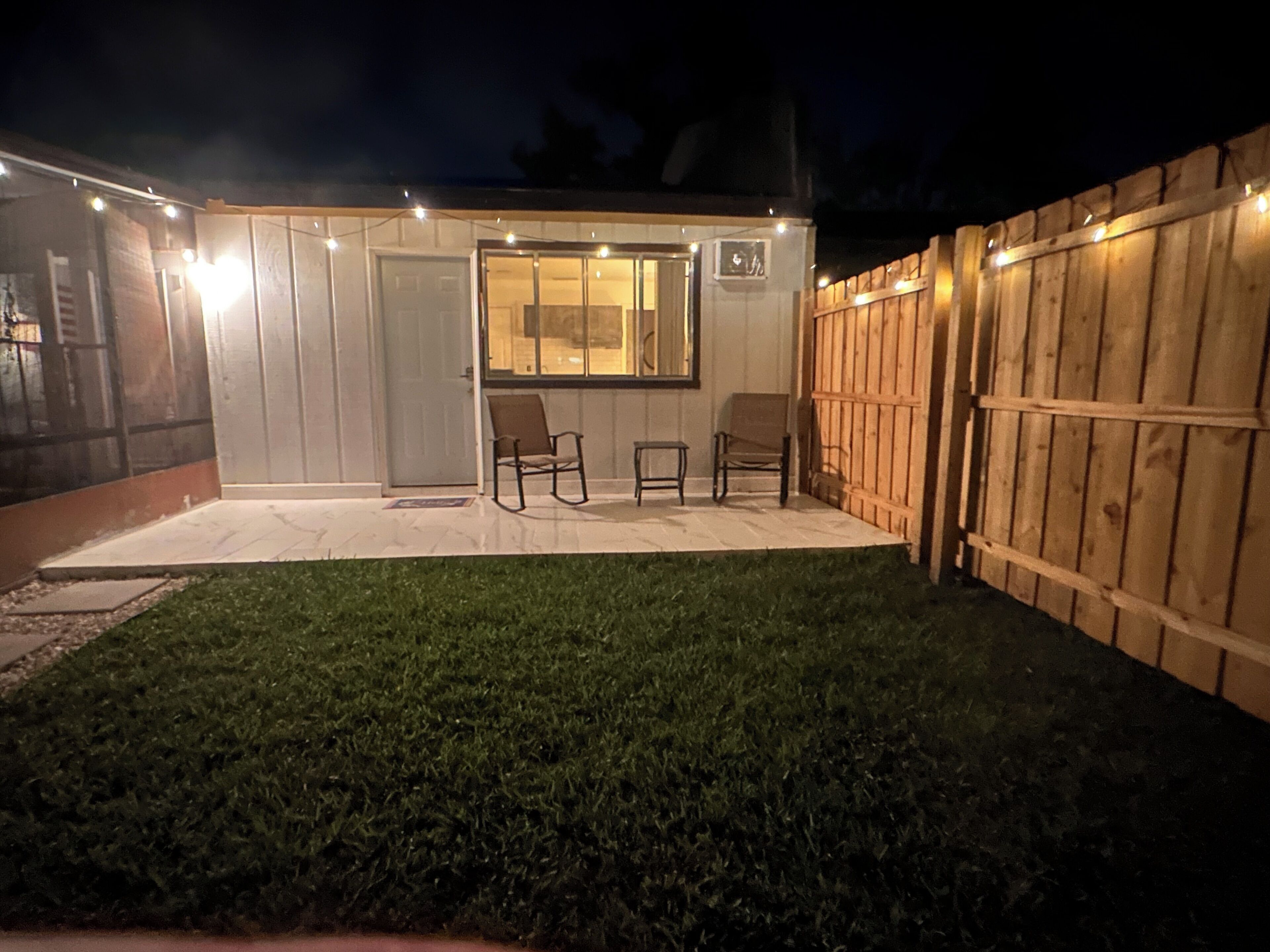 Enceinte de l’hébergement