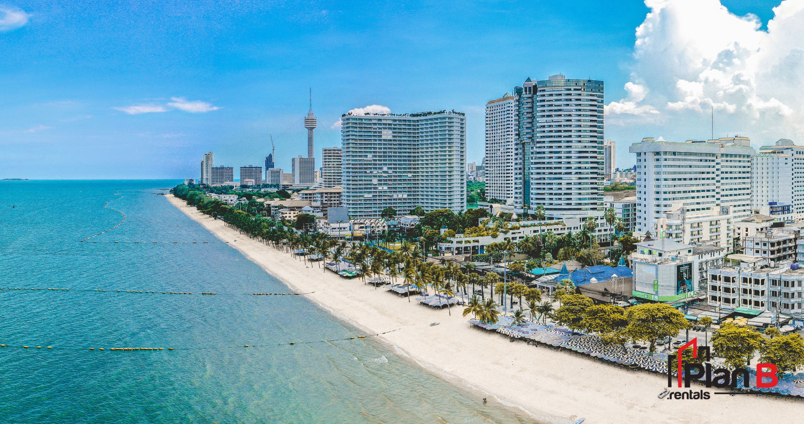 On the beach, beach shuttle, beach towels, 5 beach bars