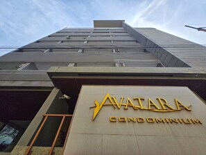 Fassade der Unterkunft