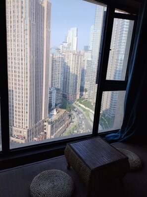 클래식 더블룸, 시내 전망 | 발코니 전망