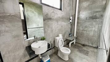 Double Room, Ocean View | Bathroom
