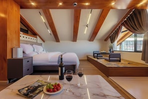 Habitación doble panorámica, vista al jardín | Servicios de la habitación