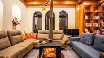 Sala de estar en el lobby