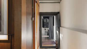 In-room safe, desk, laptop workspace, iron/ironing board