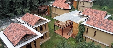 Fassade der Unterkunft