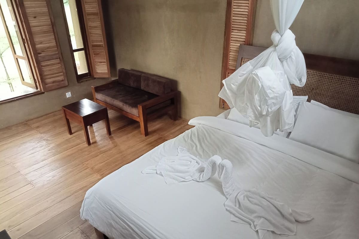 Economy-Doppelzimmer, Gartenblick | Kostenloses WLAN, Bettwäsche