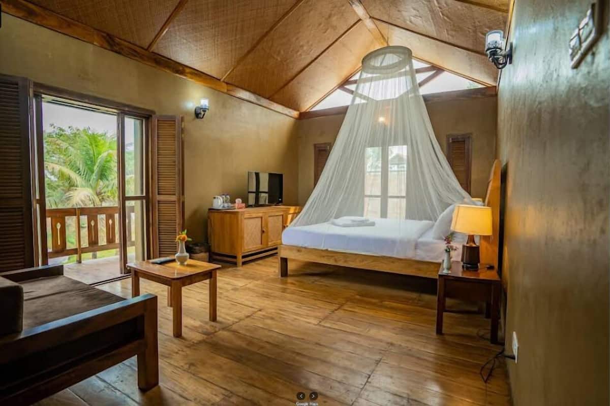 Premium-Doppelzimmer, Gartenblick | Kostenloses WLAN, Bettwäsche