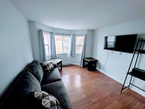 Smart TV - The Maple Executive Suite | 2-Bedroom Serviced Apartment (Alert Bay)
