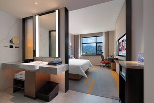 Superior Single Room, Hill View | Desk, laptop workspace, blackout drapes, iron/ironing board