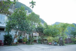 Voorkant van accommodatie