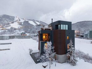 Fassade der Unterkunft