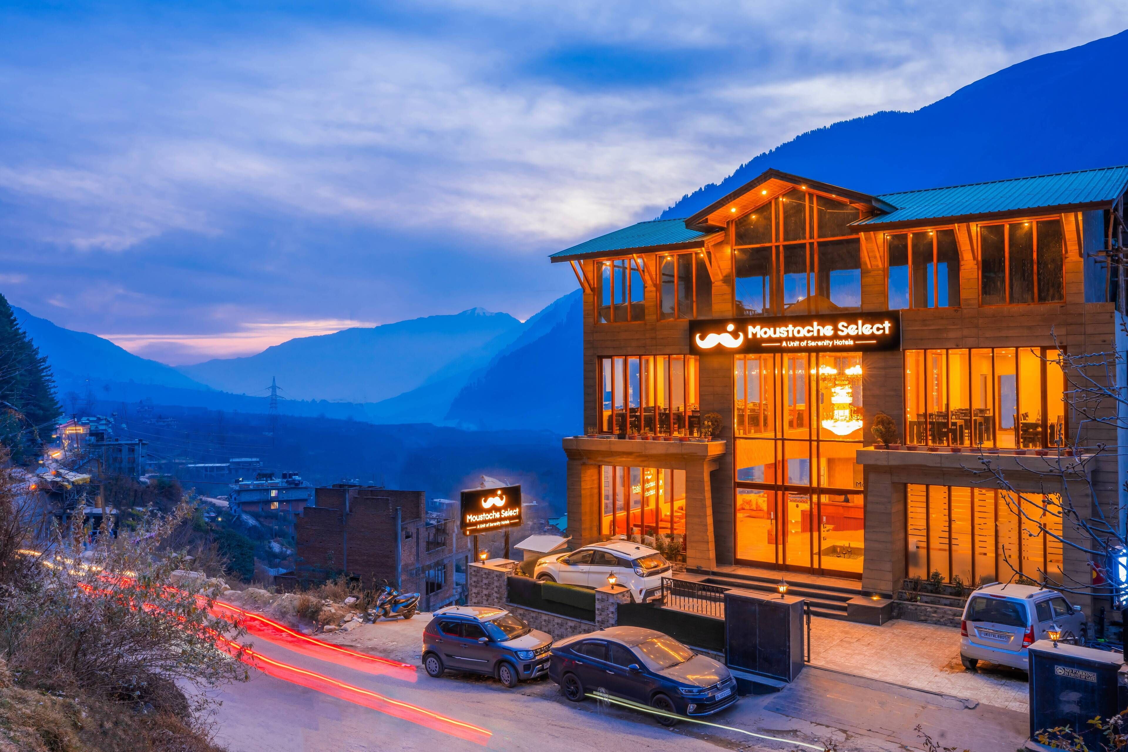 Fachada de la propiedad