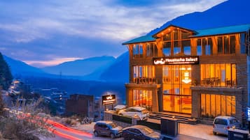 Fachada de la propiedad