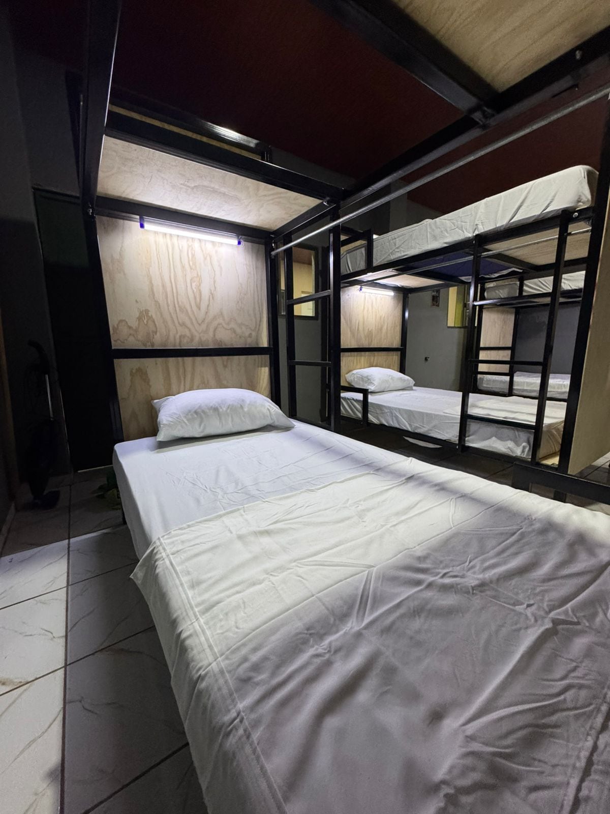 Economy Shared Dormitory, Patio, Pool View | Free WiFi