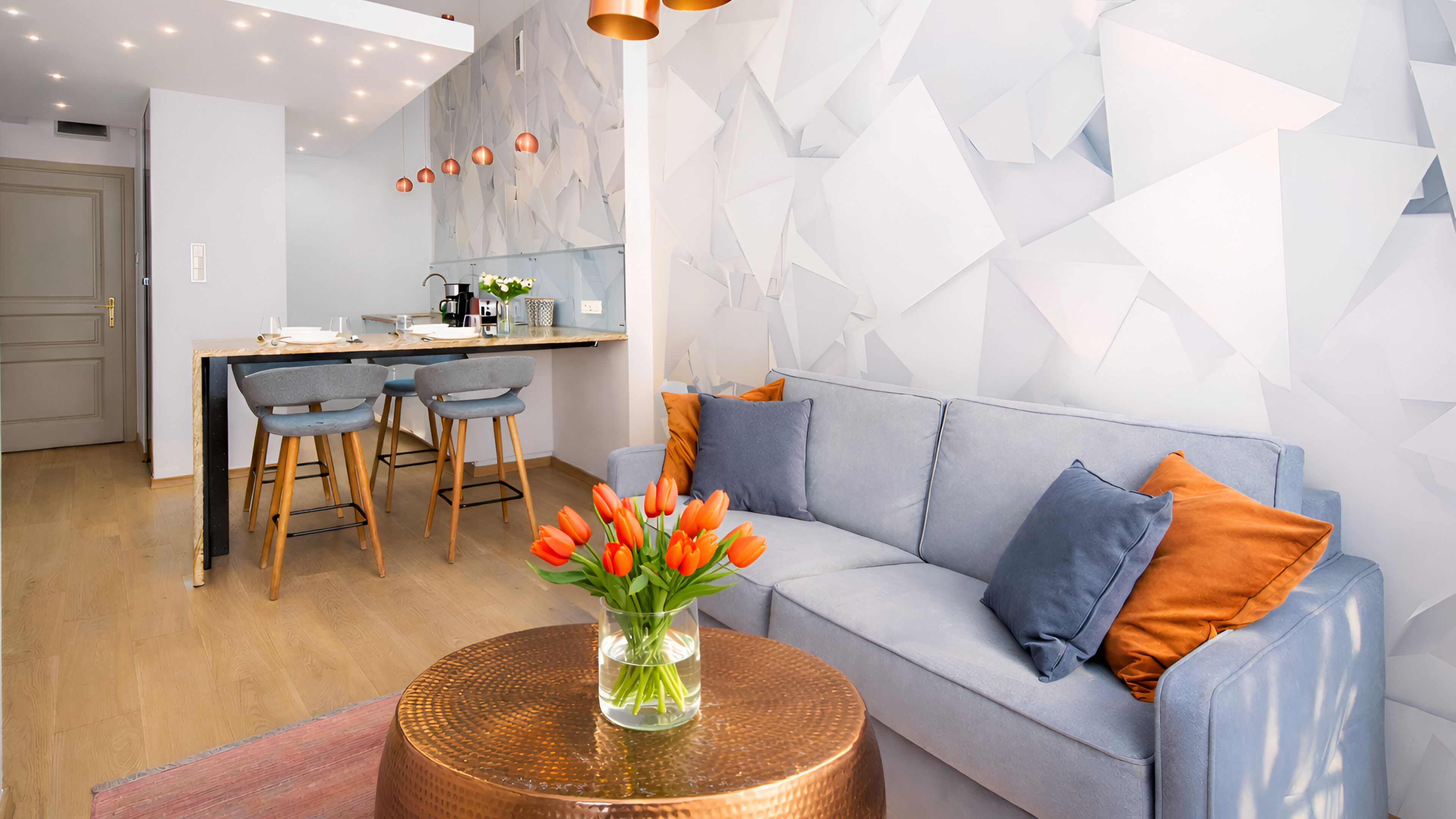 Leilighet (1) | Oppholdsområde | Flatskjerm-TV