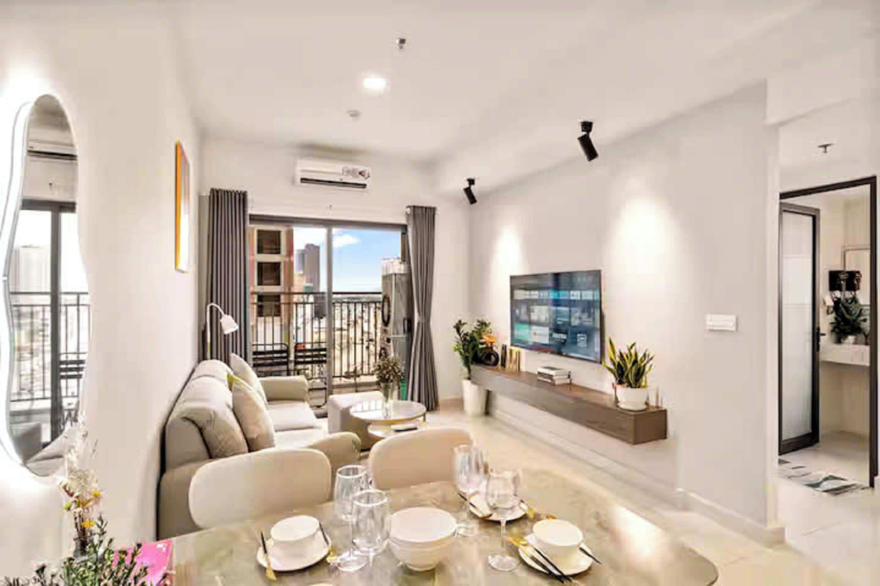 Presidential Suite, 2 Bedrooms, City View, Executive Level | Egyptian cotton sheets, premium bedding, down comforters