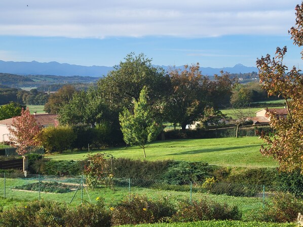 Property grounds - Bedroom with separate entrance and en-suite shower room and WC-Comminges-Pyrénées (Larcan)