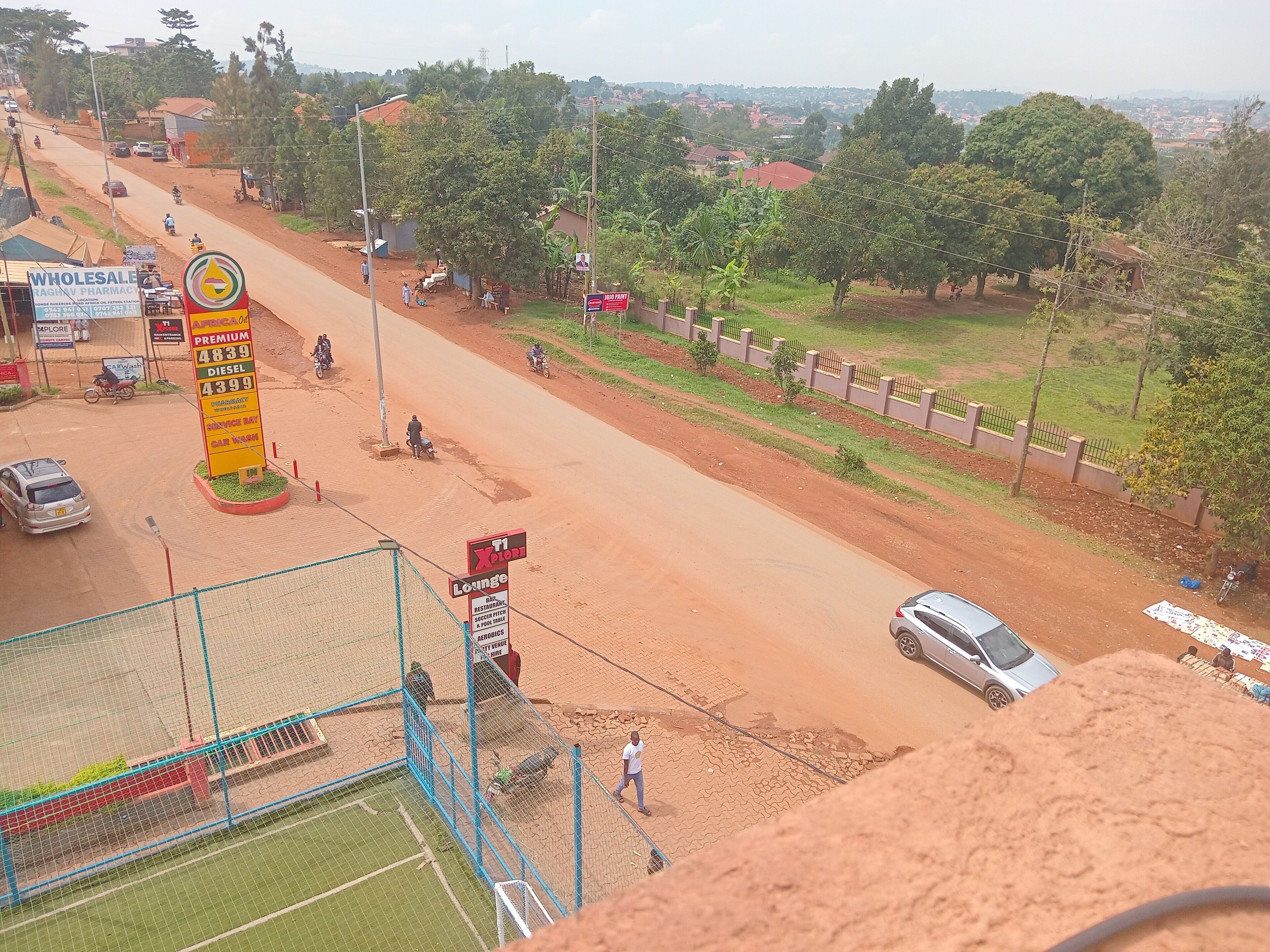 City view from property