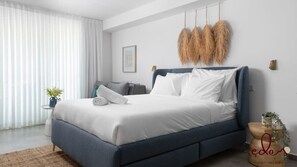 1 bedroom, iron/ironing board, WiFi, bed sheets - סוויטה יוקרתית במתחם סי סייד על הים - By Edomlux (Eilat)