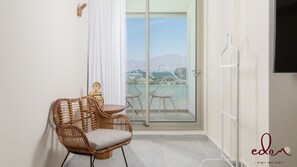 Interior - View מיני פנטהאוז עם נוף מטריף לים (Eilat)